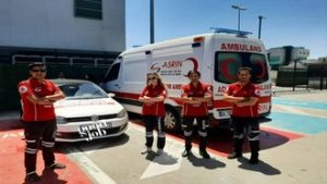 Organizasyon özel ambulans