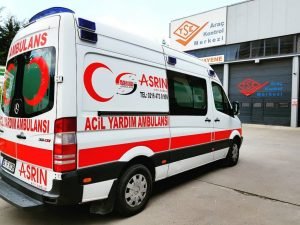 Organizasyon özel ambulans